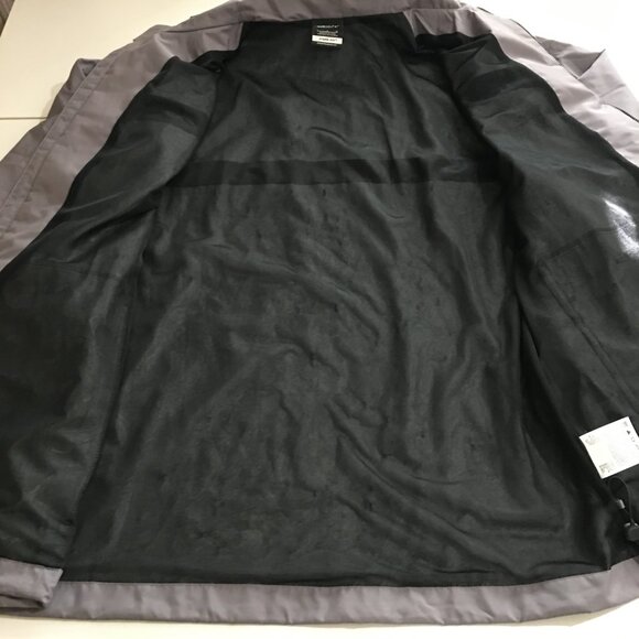 Nike Golf Mens Large Gray Jacket Full Zip Windbreaker Storm Fit Mesh Lined - Picture 6 of 10